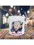 Albert Einstein Renkli Baskılı Seramik Küllük Kül Tablası 1