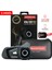 KN6100 Motosiklet Kask Interkom Bluetooth Intercom Kulaklık Seti Karbon Siyah 1