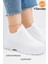 Kadın Beyaz Spor Ayakkabı,Günlük Rahat Air Taban Sneaker X401 2