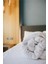 Beyaz Çarşaf Saten Çizgili Otel Tipi Tek Kişilik 180x280 1 Parça 5
