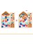 Çocuk Tetris Blokları 3D Üç Boyutlu Yapboz Oyuncaklar Mantık Eğitim Blokları Monte Edilmiş Ebeveyn-Çocuk Interaktif Oyuncaklar (Yurt Dışından) 2