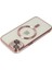 Newface iPhone 14 Plus Kılıf Kross Magneticsafe Kapak - Rose 4