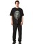 Orijinal Lisanslı Aslan Baskılı Siyah Erkek T-Shirt 3