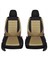 Dacia Sandero Uyumlu Bej Oto Koltuk Kılıfı (Tam Takım Ön Arka Araç Koltuk Kılıfı) 2