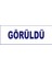 Görüldü Kaşesi, 912 (51mm*19 mm) Mavi Keçeli Kırmızı Otomatik Kaşe 4