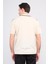 3769 Erkek Polo Yaka Pike T-Shirt Bej 4