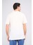Çetinkaya Mentality 3728 Bisiklet Yaka Penye Regular Baskılı Tshirt Koyu Krem 4
