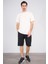 Çetinkaya Mentality 3720 Bisiklet Yaka 30/1 Penye Regular Baskılı T-Shirt Indigo 2