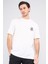 Çetinkaya Chester Polo 3833 Bisiklet Yaka 30/1 Penye Comfort Baskılı T-Shirt Krem 1