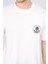 Çetinkaya Chester Polo 3833 Bisiklet Yaka 30/1 Penye Comfort Baskılı T-Shirt Krem 3