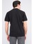 3872 Erkek Polo Yaka 30/1 Penye Pike T-Shirt Siyah 4