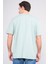 Çetinkaya Chester Polo 3844 Bisiklet Yaka 30/1 Penye Comfort Baskılı T-Shirt Koyu Çağla 4