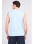 Çetinkaya Chester Polo 3831 Bisiklet Yaka 30/1 Penye Regular Baskılı Atlet Açık Mavi 4
