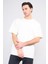 Çetinkaya Mentality 3893 Bisiklet Yaka 30/2 Süprem Loose Fit T-Shirt Krem 1