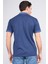3803 Erkek Fermuarlı Polo Yaka T-Shirt Lacivert 4