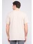 Çetinkaya Mentality 3971 Bisiklet Yaka 16/1 Süprem Regular Cepli T-Shirt Vizon 4