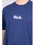 Çetinkaya Chester Polo 3900 Erkek Bisiklet Yaka Pamuk Baskılı Comfort T-Shirt Lacivert 3
