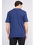 Çetinkaya Chester Polo 3900 Erkek Bisiklet Yaka Pamuk Baskılı Comfort T-Shirt Lacivert 4