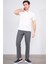 3797 Erkek Polo Yaka 30/1 Pike T-Shirt Krem 2