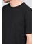 Çetinkaya Mentality 3880 Bisiklet Yaka 16/1 Süprem Regular T-Shirt Siyah 3