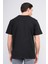 Çetinkaya Mentality 3880 Bisiklet Yaka 16/1 Süprem Regular T-Shirt Siyah 4
