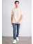 Çetinkaya Mentality 3880 Bisiklet Yaka 16/1 Süprem Regular T-Shirt Vizon 2