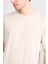 Çetinkaya Mentality 3880 Bisiklet Yaka 16/1 Süprem Regular T-Shirt Vizon 3