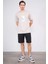 Çetinkaya Mentality 3967 Bisiklet Yaka Penye Regular Baskılı Tshirt Vizon 2