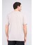 Çetinkaya Mentality 3967 Bisiklet Yaka Penye Regular Baskılı Tshirt Vizon 4