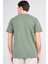 Çetinkaya Mentality 3391 Erkek Bisiklet Yaka Regular Ottoman T-Shirt Haki 4