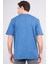 Çetinkaya Chester Polo 3863 Bisiklet Yaka 30/1 Penye Comfort Baskılı T-Shirt Indigo 4