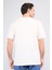 Çetinkaya Mentality 3807 Bisiklet Yaka 30/1 Penye Regular Baskılı T-Shirt Koyu Krem 4