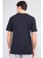 Çetinkaya Chester Polo 3865 Erkek Bisiklet Yaka 30/1 Penye Baskılı Regular T-Shirt Lacivert 2