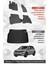 Volskwagen T-Cross 2022+ Uyumlu 4.5d Premium Havuzlu Oto Paspas ve Liner Marka 3D Alt Bagaj Havuzu 1