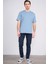 6443 Erkek Proton Slim Fit Kot Pantolon Koyu Mavi 1
