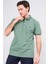 3894 Erkek Polo Yaka 30/1 Penye Pike T-Shirt Çağla 1