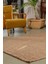 Naturel Pera, Jüt Modern Dokuma Soft Tuşeli Sisal Cut Loop Masaj Mekan Salon Oda Halısı 1