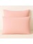 Pembe %100 Pamuk 2'li Yastık Kılıf 1