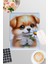 Sevimli Hayvanlar No:2 Baskılı Oyuncu Gaming Dikdörtgen Bilek Destekli Mousepad 1