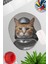 Ortaçağ Kostümlü Kediler No:11 Oyuncu Gaming Oval Bilek Destekli Mousepad 1
