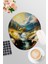 Doğa Temalı Manzara Baskılı Oyuncu Gaming Oval Bilek Destekli Mousepad 1