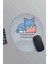 Iç Istemem Çalışmak Ep Isterim Yatmak Sevimli Kedi Komik Baskılı Oval Bilek Destekli Mousepad 1