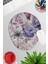 Sonbahar Botanik Çiçekler No:4 Oyuncu Gaming Oval Bilek Destekli Mousepad 1