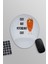 Cute But Psycho Komik Eğlenceli Baskılı Oval Bilek Destekli Mousepad 1