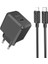 Hoco CS15A 30W Type-C Şarj Aleti + Type-C To iPhone Lightning Kablo SETI-(1903) - KA9491-9179 1