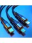 Wekome 3WDC-125 In1 Type-C+Iphone+Micro USB Şarj Kablsu 1.20CM-(1903) - KA4661-7490 2
