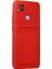 Xiaomi Redmi 9c Kılıf Kelvin Kartvizitli Silikon - Kırmızı - KA2350-3445 2
