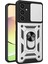 Samsung Galaxy A05 Kılıf Pars Lens Yüzüklü Silikon - Gümüş - KA8366-1215 1