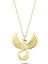 Anka Kuşu Taşsız Altın Kolye AK87 1