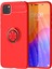 Huawei Y5P Kılıf Range Yüzüklü Silikon - Kırmızı - KA6237-6415 1